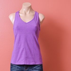 Athleta Purple Built in Bra Athletic Tank Top S